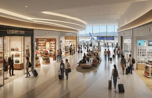 How Airport Terminal Layouts Maximize Passenger Engagement with Retail Shops