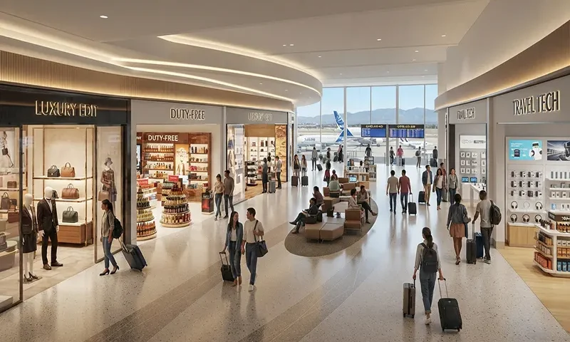 How Airport Terminal Layouts Maximize Passenger Engagement with Retail Shops