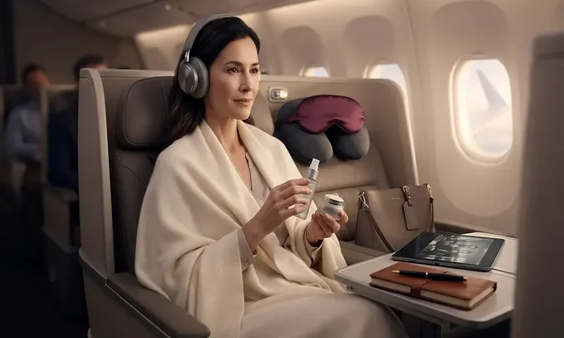 Luxury Travel Gifts for Women to Make Long Flights Comfortable