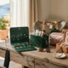 Stylish Travel Jewelry Organizers and Cosmetic Bags for Female Travelers